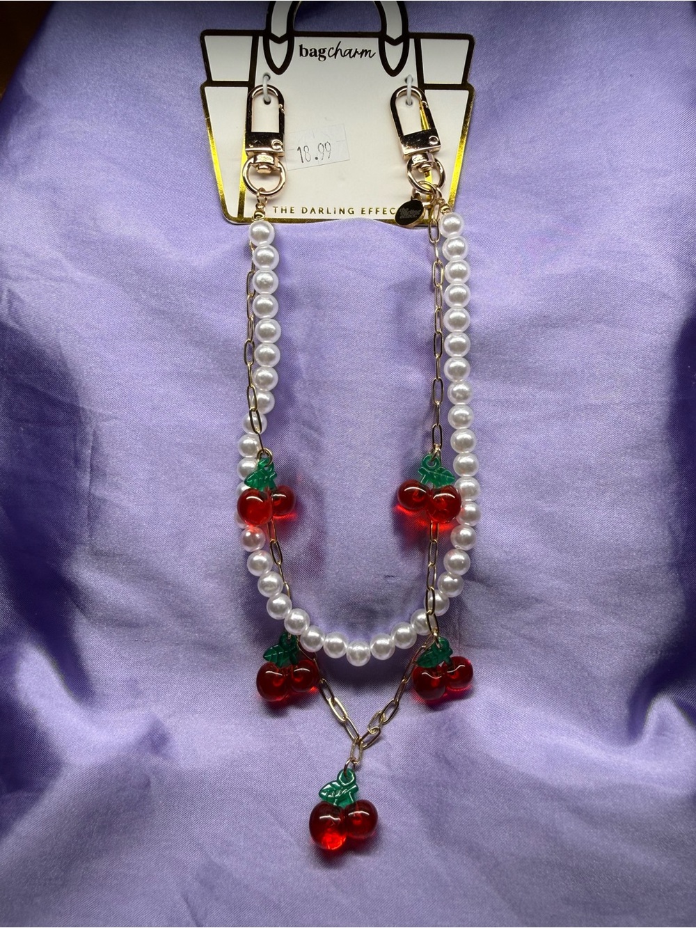 BUNDLE & SAVE!! FOUR Brand New Bag Charms from The Darling Effect.